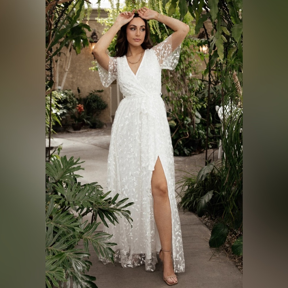 Marseille Embossed Maxi Dress - Baltic Born